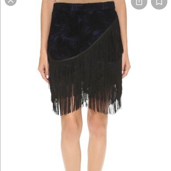 Rebecca Minkoff Dresses & Skirts - Rebecca Minkoff Mia Boucle Fringe Skirt